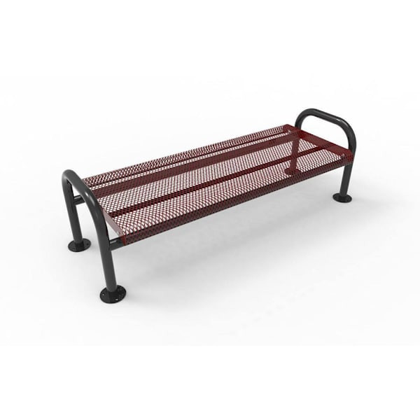 Ultrasite Portable/Srfc Mnt Ultra Bench Burgundy 6ft