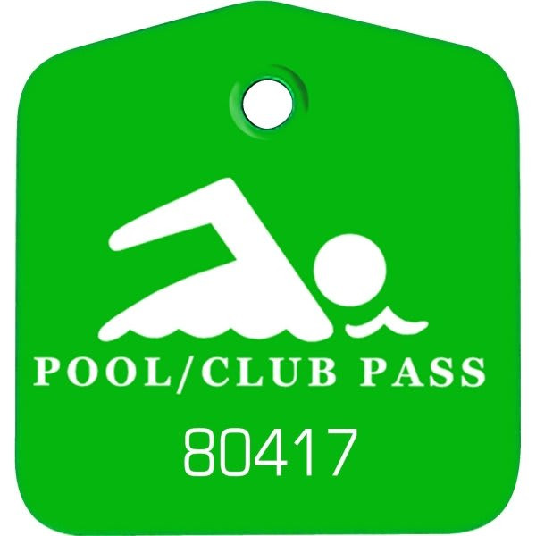 Recreational Club And Pool Pass (100-Pack)