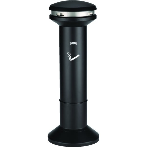 Rubbermaid Commercial Infinity Ultra-High Capacity Smoking Receptacle (Black)