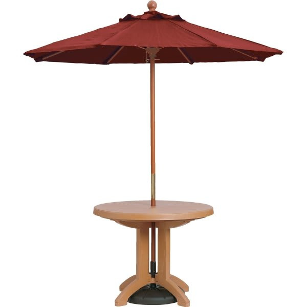 Grosfillex 7' Market Umbrella Terra Cotta