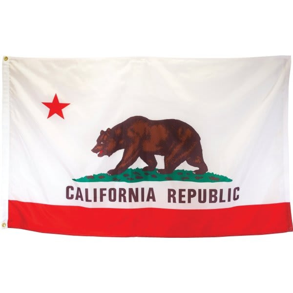 Valley Forge Flag State Flag California 6' X 4'