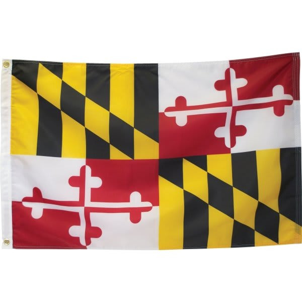 Valley Forge Flag State Flag Maryland 4' X 6'