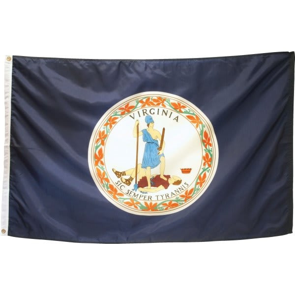Valley Forge Flag State Flag Virginia 5' X 3'