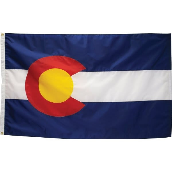 Valley Forge Flag State Flag Colorado 6' X 4'