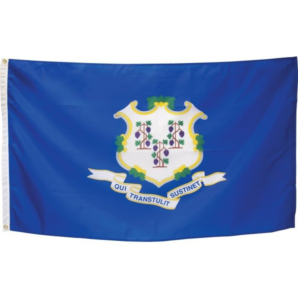 Valley Forge Flag State Flag Connecticut 5' X 3'