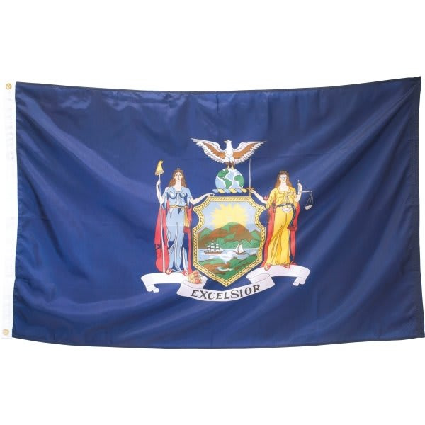 Valley Forge Flag State Flag New York 5' X 3'