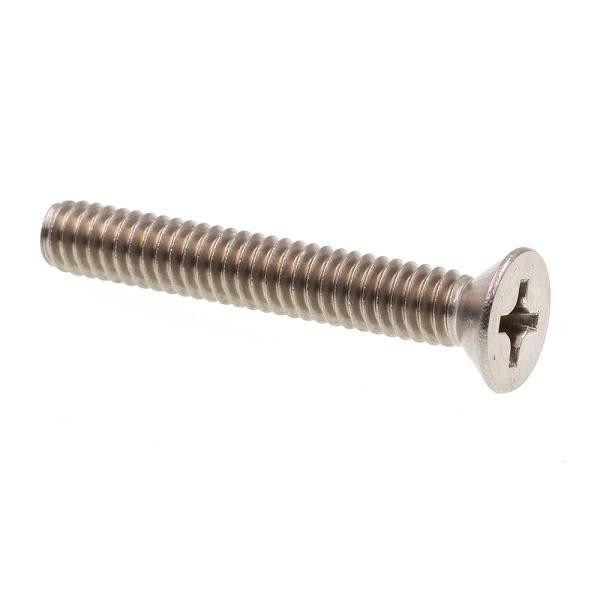 Mach, Flat Head, Phillips , Ss, Package Of 25 9001973