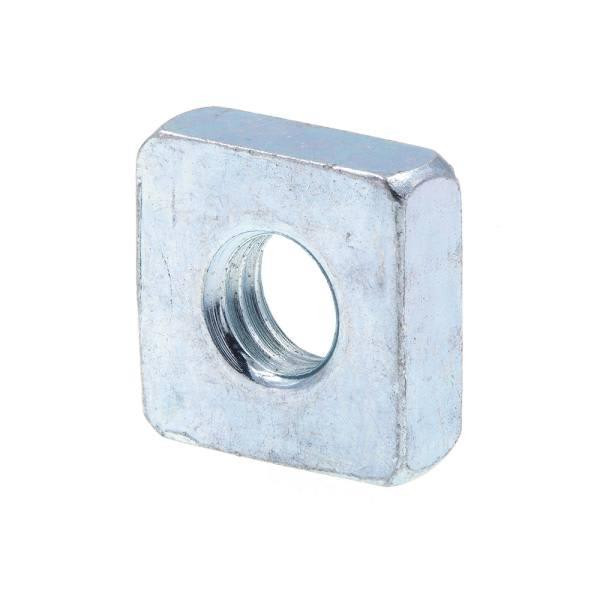 Square Nuts, Zinc, Package Of 10. 9192505