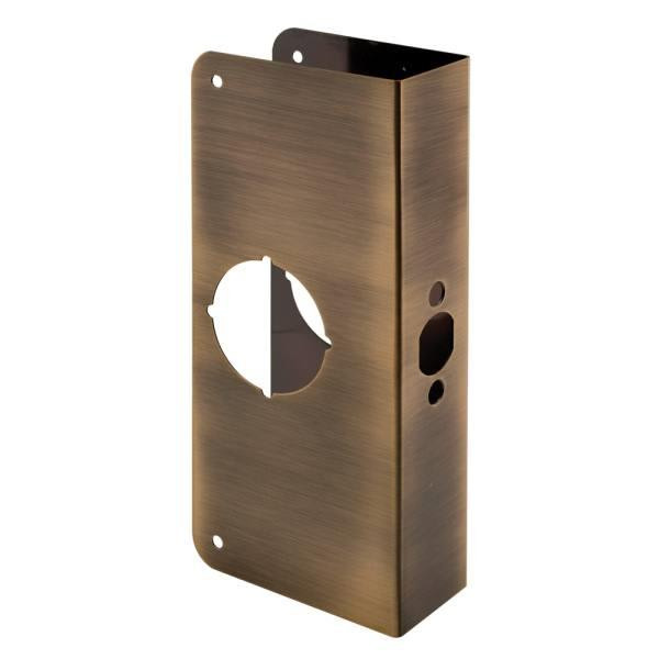 Defender Security 1-3/4 In. X 9 In. Thick Solid Brs Lock And Dr Rnfrc U 9569