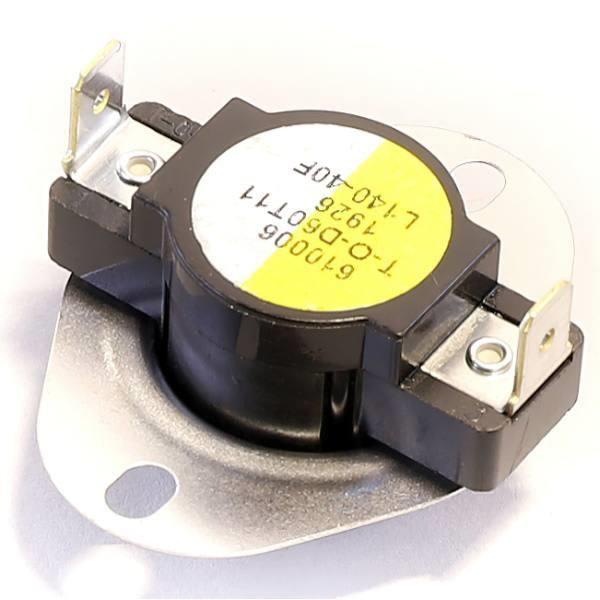 White-Rodgers Limit Switch, 100f Cut-In, 140f Cut-Out, Open On Rise, Auto Reset 3L01-140