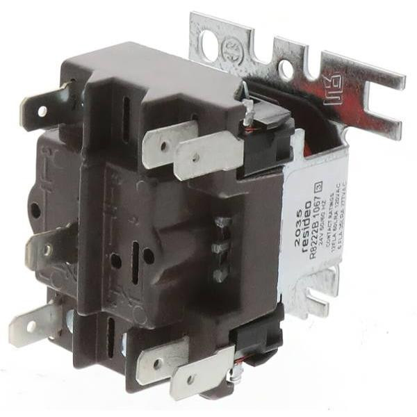 Honeywell General Purpose Switching Relay, 24vac Coil Rating, Spdt R8222B1067