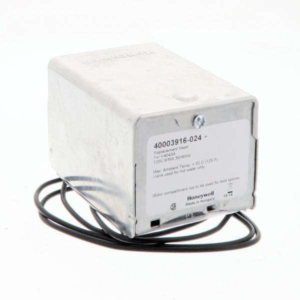 Honeywell Replacement Motor, 120vac, 18" Leadwires, Manual Lever 40003916-024