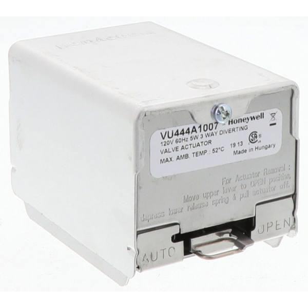 Honeywell Fan Coil Actuator 120v, Spring Return, 2 Position, Spst, 15 Sec Timing VU444A1007