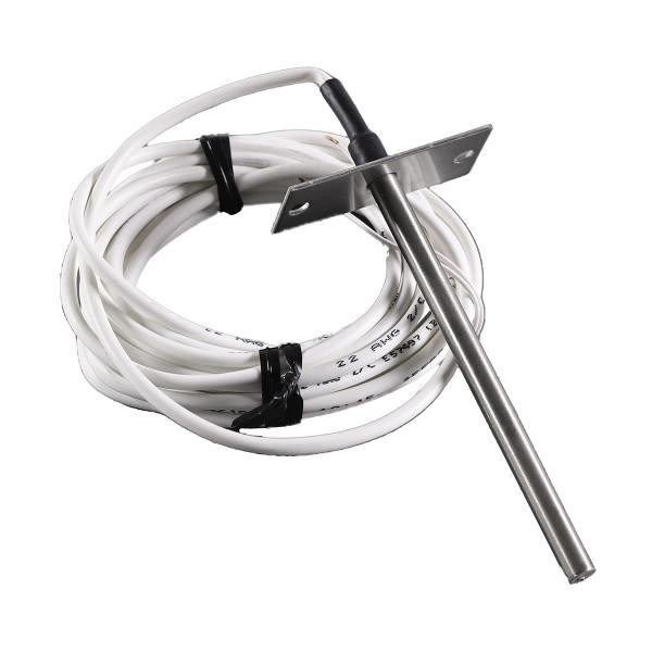 Johnson Controls Temperature Sensor Flange Mount 4" Probe Nickel Element 1k Ohm TE-631GV-2