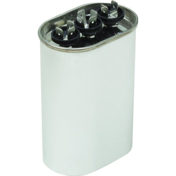 Supco 440 Volt 40/5 Mfd Oval Dual Run Capacitor CD40+5X440R