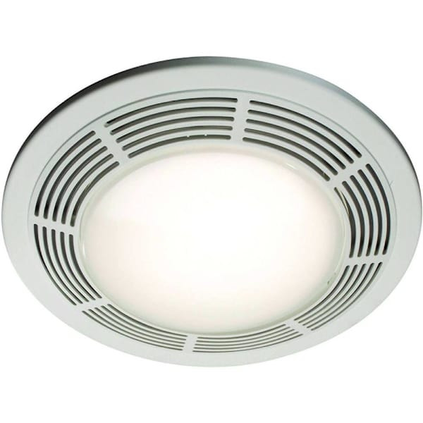 Broan-Nutone 100 Cfm Ceiling Bathroom Exhaust Fan With Light And Night Light 750