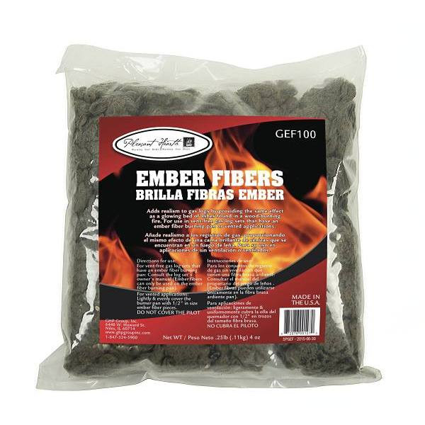 Pleasant Hearth 4 Oz. Glowing Ember Fiber Pellet Bag GEF100