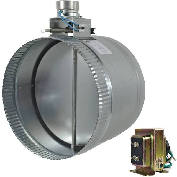 SUNCOURT 10 In. Motorized Adjustable Damper Closed ZC210