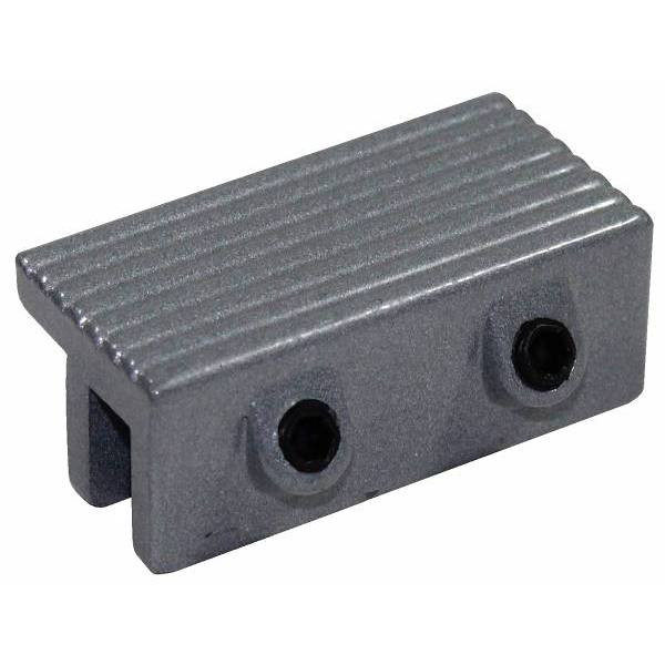 2" Sliding Door And Window Lock Aluminum, Package Of 2 900-17508A-2