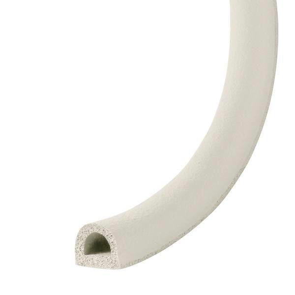 Frost King Premium Rubber Self-Stick Weatherseal, P-Section, 3/8" X 7/32" X 17' V28WA