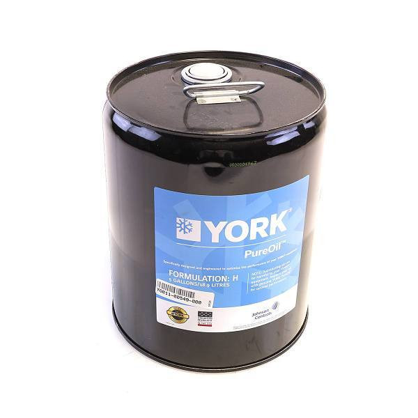 York 5 Gallon Poe Type H Oil 011-00549-000