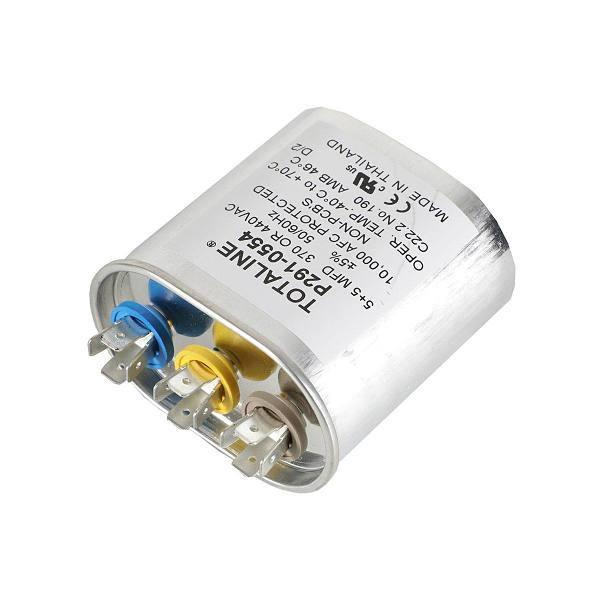 Carrier 5/5 MFD 440v Oval Run Capacitor P291-0554 P291-0554