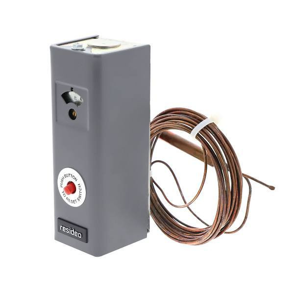 Laars 40-180f Spst Manual Reset Cap 220" Aquastat E2103900 E2103900