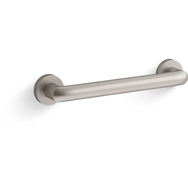 Kohler Kumin 12" Grab Bar-Vibrant Brushed Nickel 24548-BN