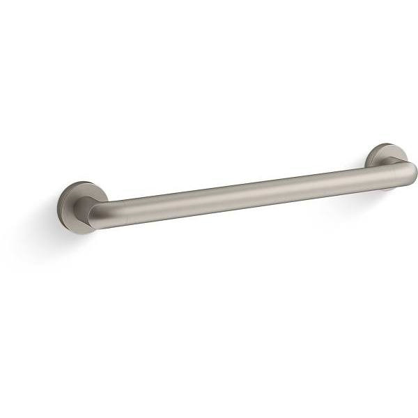 Kohler Kumin 18" Grab Bar-Vibrant Brushed Nickel 24549-BN