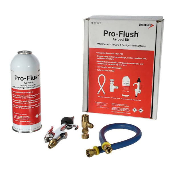Diversitech Pro-Flush Hvac Aerosol Flushing Kit - A2l Compatible PF-AER-KIT