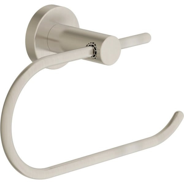 Symmons Dia Satin Nickel Metal Construction Toilet Paper Holder 353TP-STN