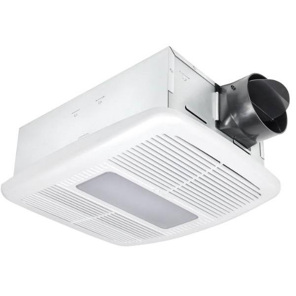 Delta Electronics Breezradiance 80 Cfm Single Speed Fan Led Light With Heater MFG #RAD80LED