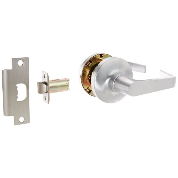 Arrow Gl Series Cylindrical Lever Lockset, 2.75" Backset, 1.375 To 2" Thk Door, Grade 1 GL02SR 26D