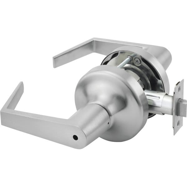 Yale 5300ln Cylindrical Lever Lockset, 2.75" Backset, 1.75 To 2" Thk Door, 1.25 X 4.875" Strike AU5302LN 626