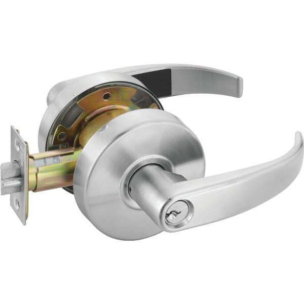 Accentra 4600ln Cylindrical Lever Lockset, 2.75" Backset, 1.375 To 1.75" Thk Door, 1.25 X 4.875" Strike PB4605LN X 2806 X 626