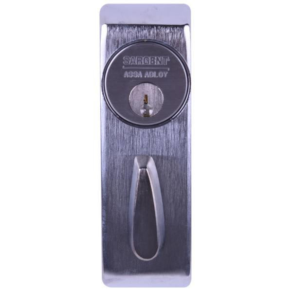 Sargent 100 Series Exit Trim, For Use With Sargent 80 Series, Satin Chrome