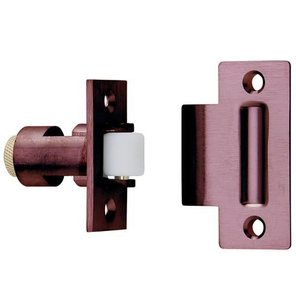 Ives Roller Latch, For Projections Of 1/2, Oil Rubbed Bronze