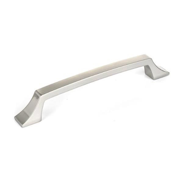 Richelieu Center-To-Center Brushed Nickel Transitional Drawer Pull 160 Mm