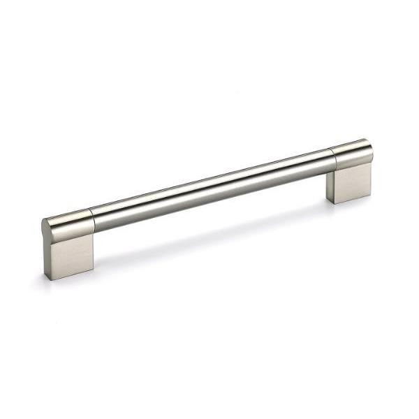 Richelieu Center-To-Center Brushed Nickel Contemporary Drawer Pull 180 Mm