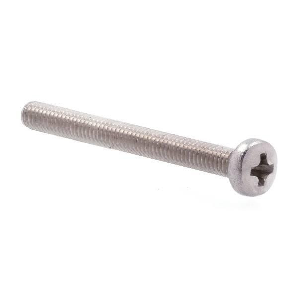 Mach , Pan , Phillips , 25mm , Ss , 1/4-20 X 1-1/2" Package Of 10
