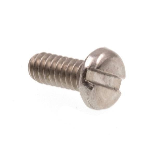 Machine Screws, Pan Hd, Slotted Dr, #3, Ss, Package Of 25