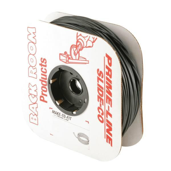 Make 2 Fit Screen Retainer Spline, 0.195 In., 250 Ft. Roll, Black