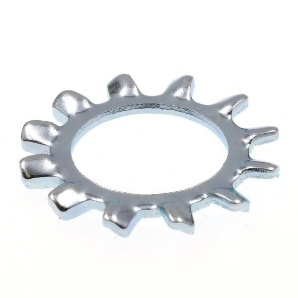 Lock Washers, External Tooth,zinc, Package Of 20