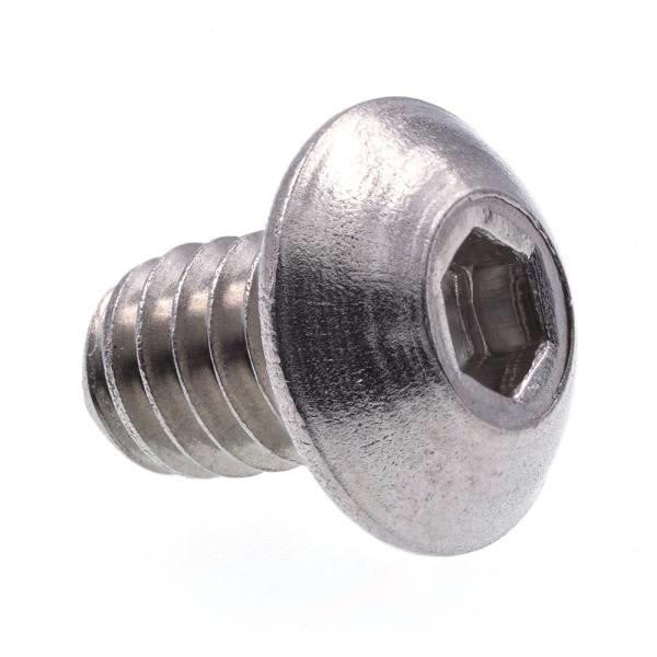 Socket Cap Screws Button Hd Hex Allen Dr #8-32 X 1/4" Ss Package Of 10