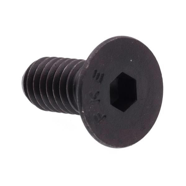 Socket Cap Screws, Flat Hd, Hexdr,-18 , Black , Package Of 25