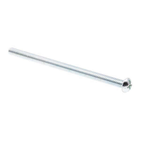 Machine Screws, Round Hd, Phil/ Slot Com,zinc, Package Of 20