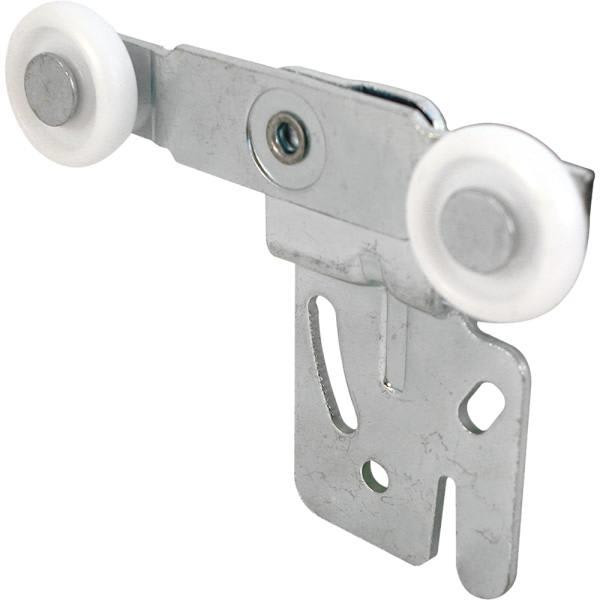 7/8 In. Tandem Wardrobe Door Roller Assembly, Front , Package Of 2