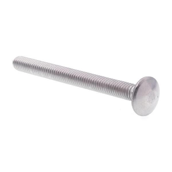 Carriage Bolts,-18 3-, Ss, Package Of 10