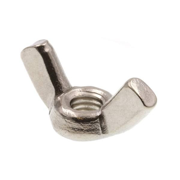 Wing Nuts, Cold-Forged, #10, Ss, Package Of 10