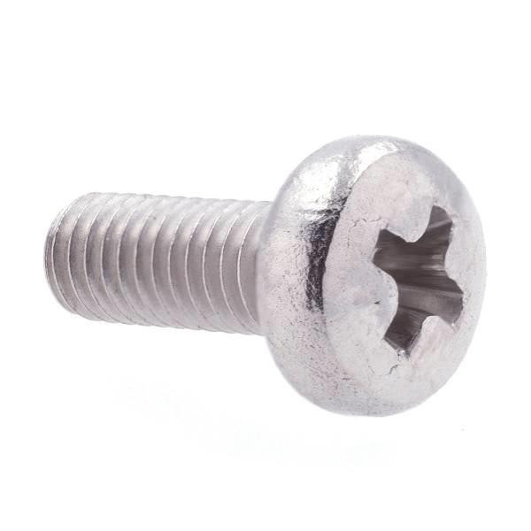 Machine Screws,pan Hd, Phillips Dr, Ss, Package Of 10..